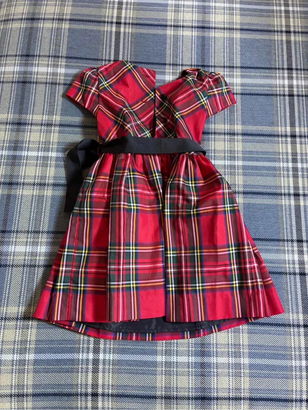Ralph Lauren red tartan plaid dress - Girls 24 months